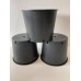 Heavy Duty 15 Litre Plant Pots / Container Pots x5